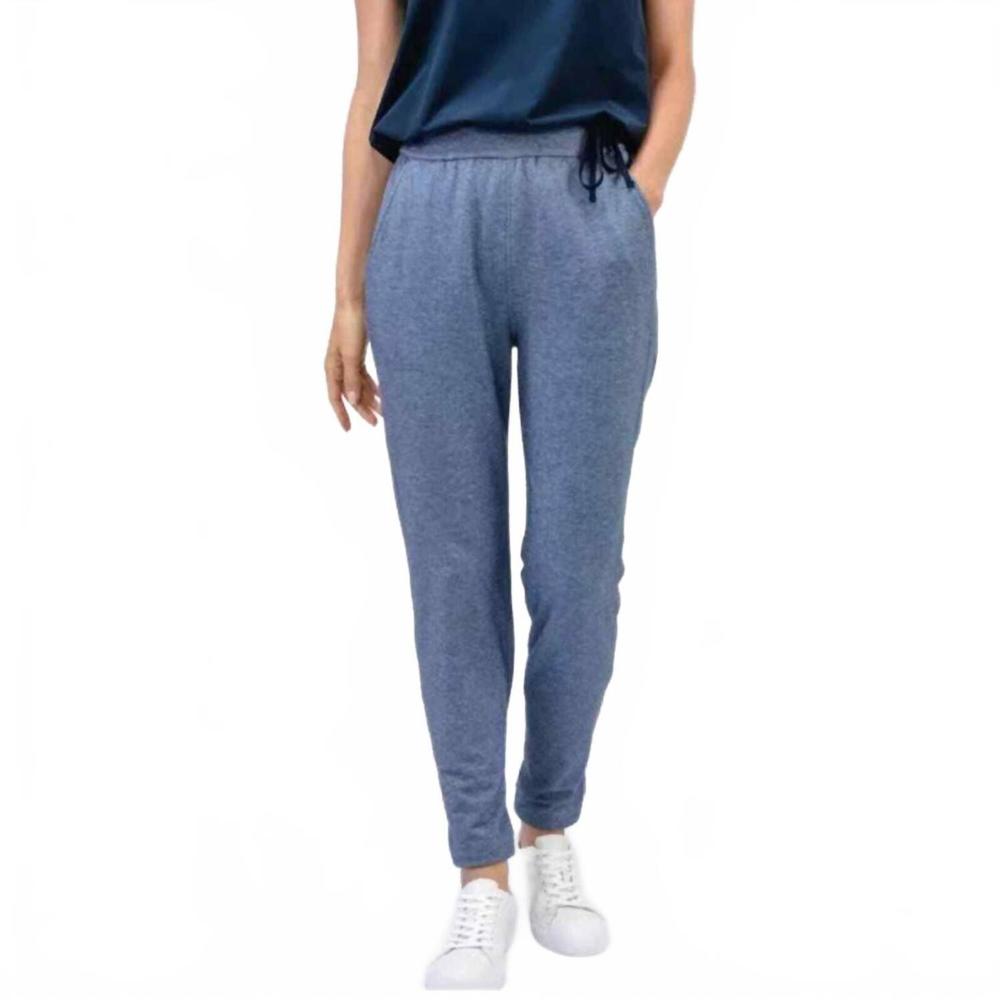 NEW MINISTRY OF SUPPLY fusion terry wool blend pants in indigo